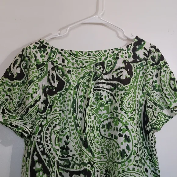 Banana Republic Women's Silk Top Size Large - Picture 3 of 8
